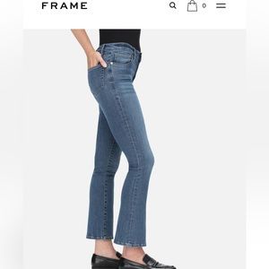 New with tags, Frame Denim Le Crop Mini Boot